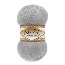 ALIZE ANGORA GOLD 21 серый